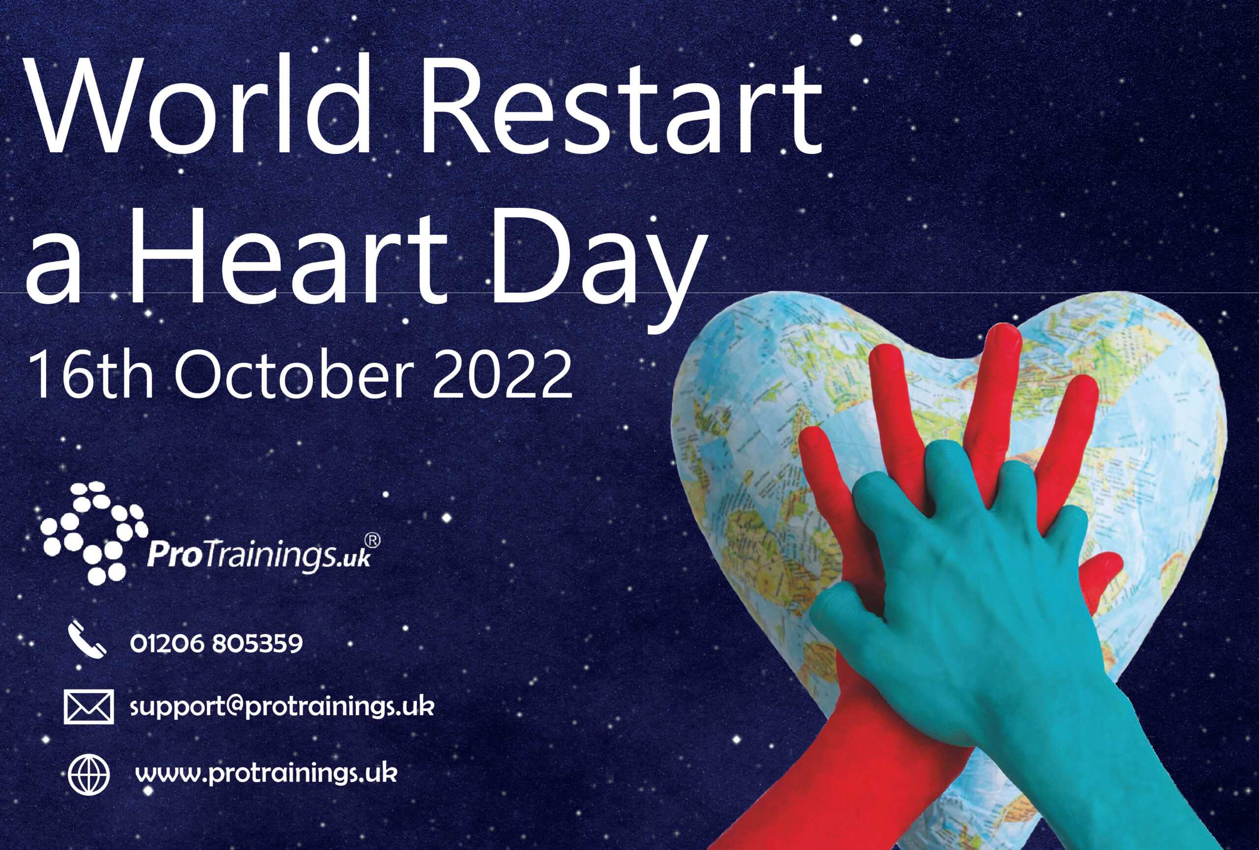 World Restart A Heart Day